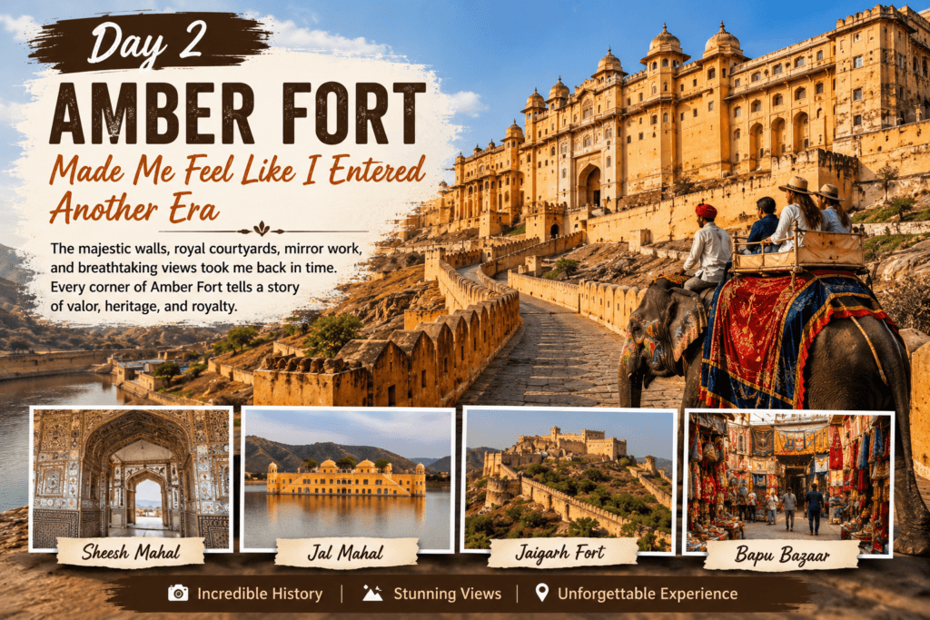 Amber Fort Made Me Feel