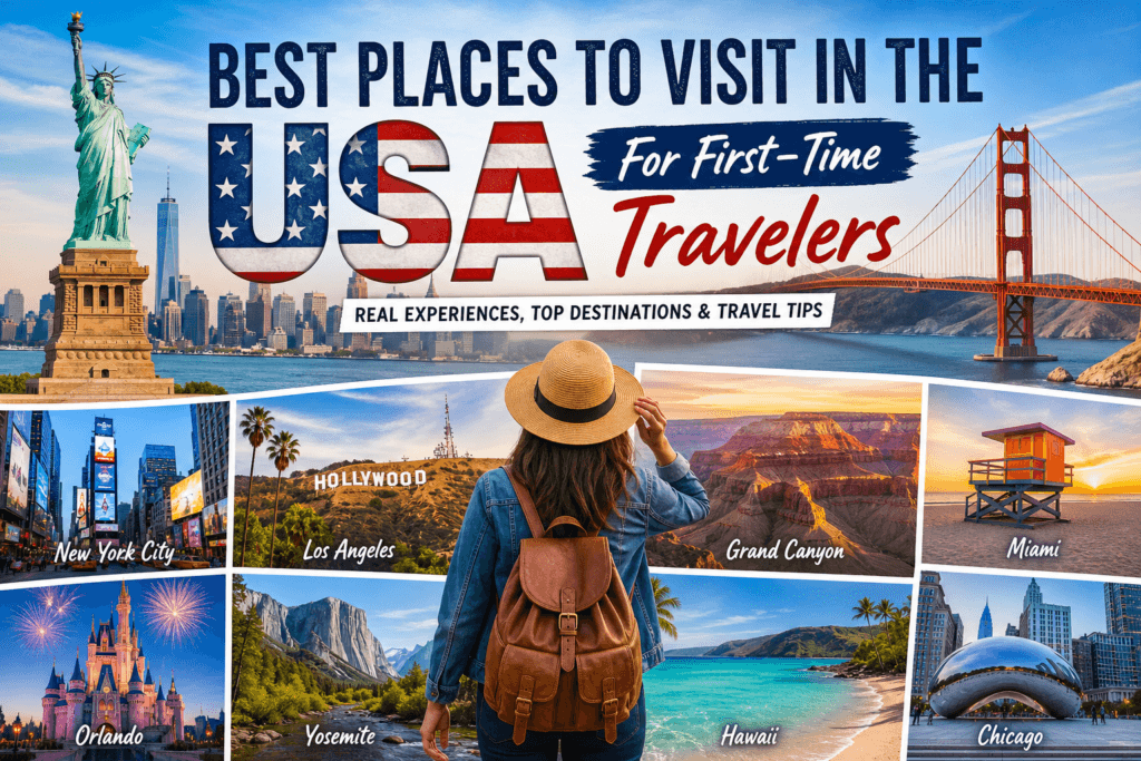 Best Places to Visit in the USA for First-Time Travelers