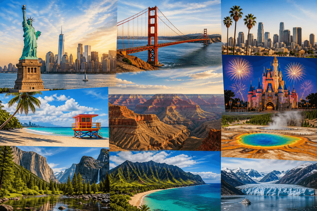 Best Places to Visit in the USA for First-Time Travelers