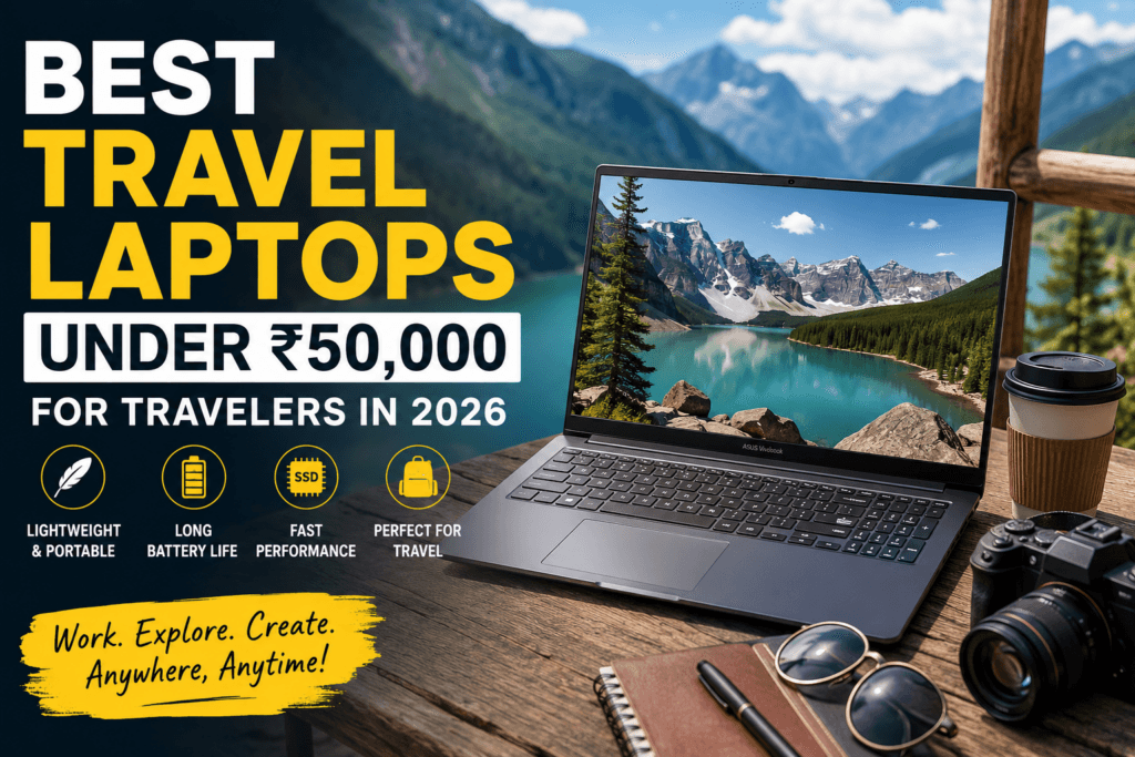 Best Travel Laptops Under ₹50000 in 2026