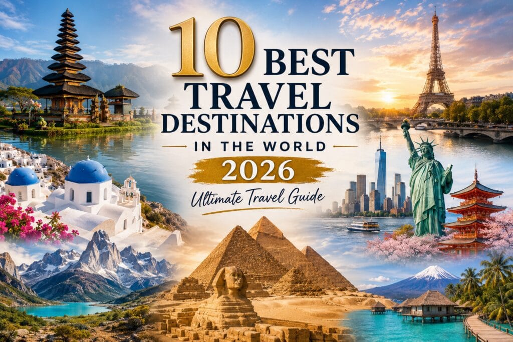 10 best place to travel