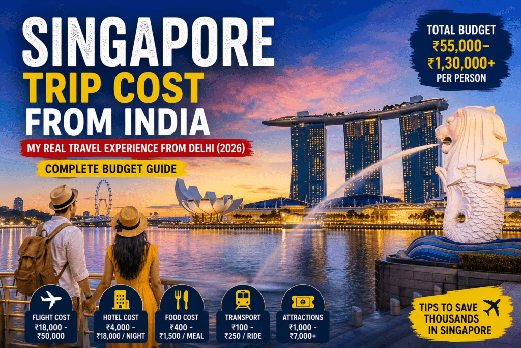 Singapore Trip Cost From India